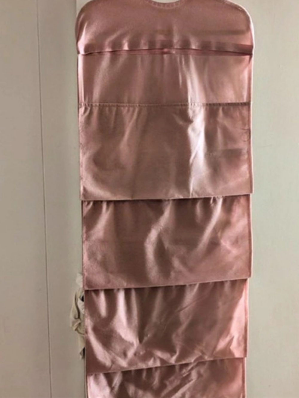 Hanging Closet Organizer in Pink